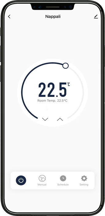 BVF 801 WIFI szobatermosztát