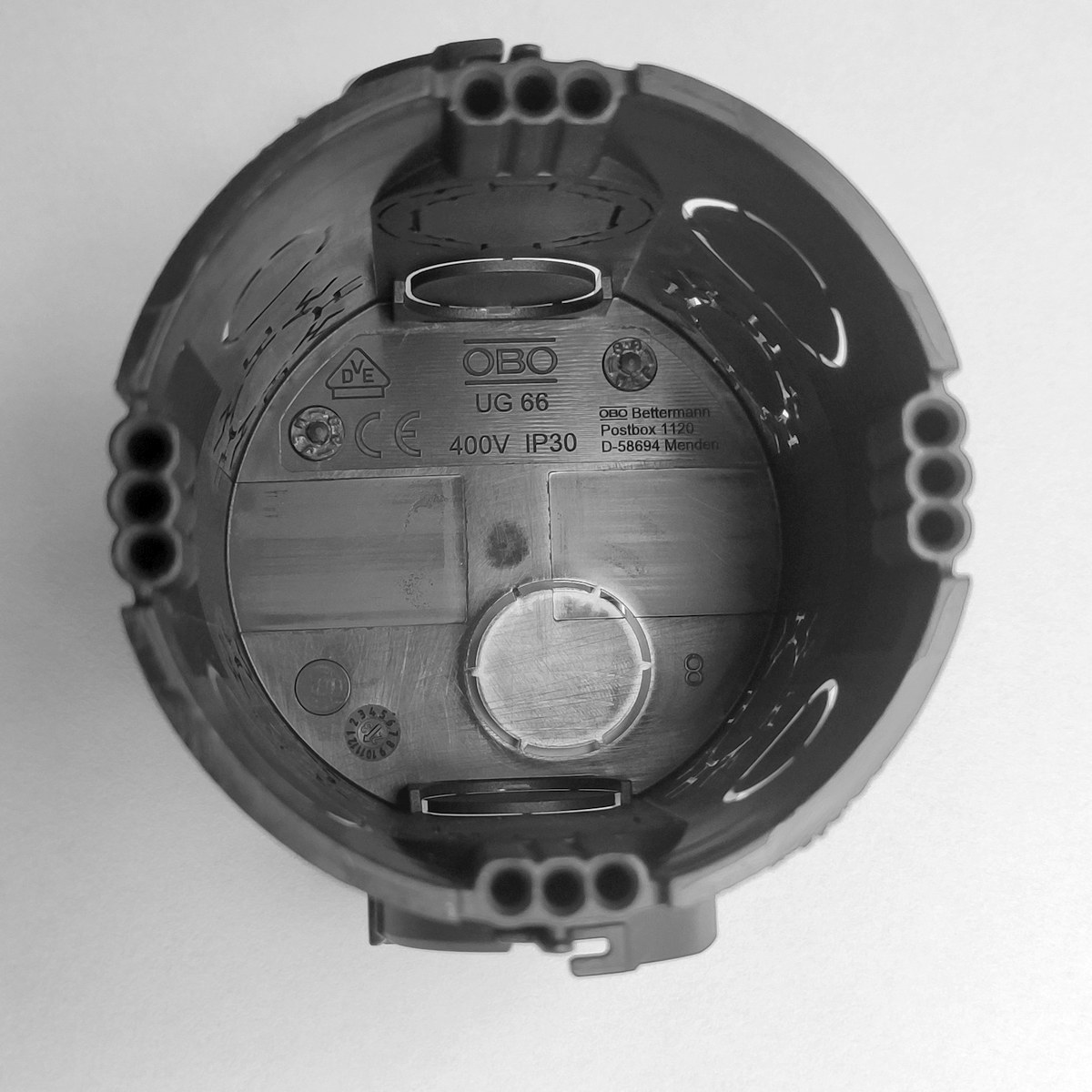 OBO UG 66 szerelvénydoboz 65*66 mm OBO UG 66 szerelvénydoboz 65*66 mm - Image 2