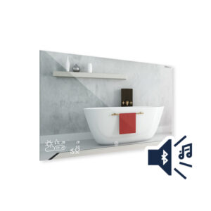 BVF ADELIG fűthető tükör Bluetooth hangszóróval