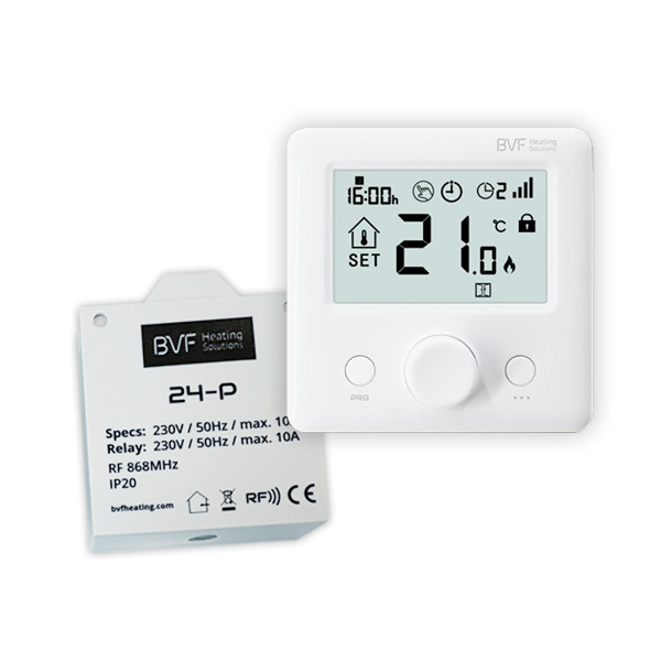 bvf 24-fp - rf termosztát infrapanel vezérléséhez
