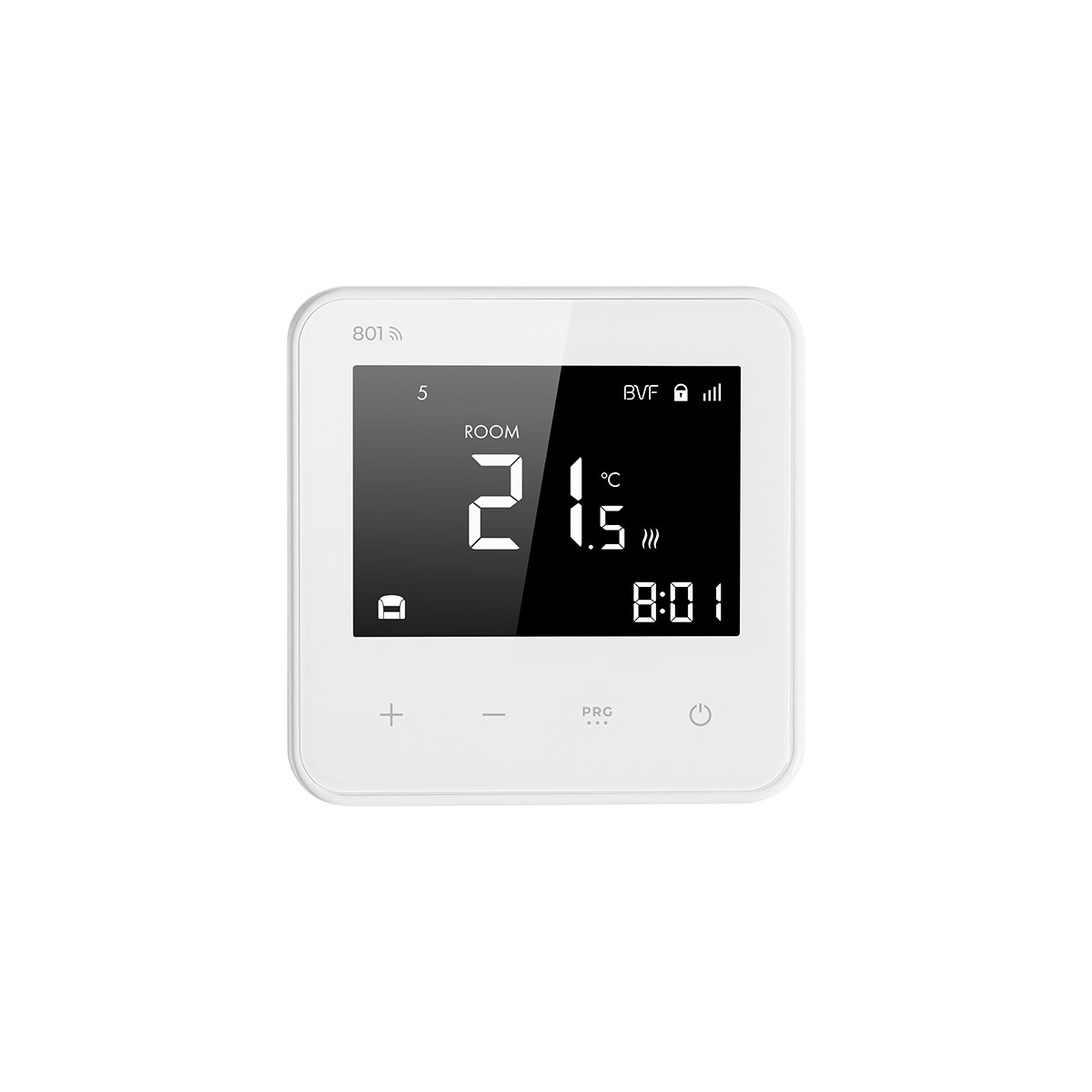 Bvf 801 wifi termosztát + 3m padlószenzor bvf 801 fehér wifi szobatermosztát