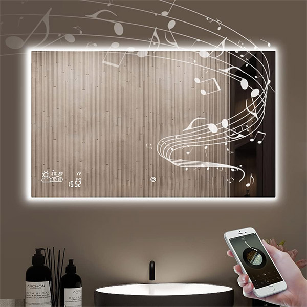 Bvf adelig fűthető tükör bluetooth hangszóróval bvf adelig fűthető tükör bluetooth hangszóróval - image 2