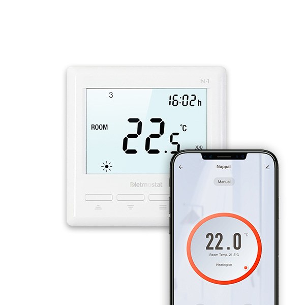 Netmostat n-1 wifi termosztát + 3m padlószenzor netmostat n-1 wifi termosztát + 3m padlószenzor - image 2